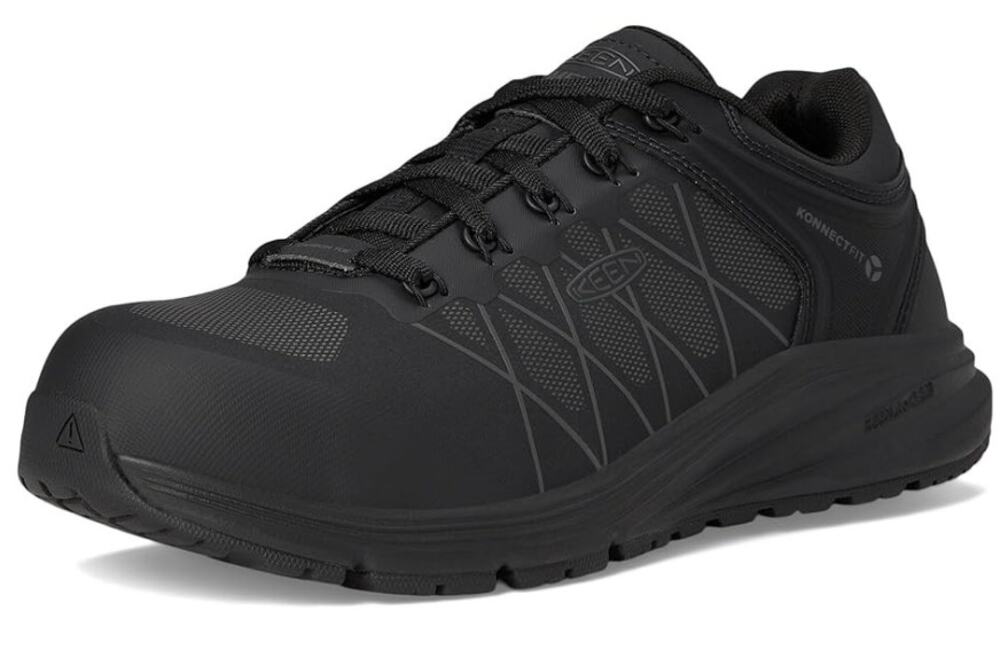 Keen Mens Vista Energy XT Work Sneakers Size 10.5 D Black Composite Toe SR NIB